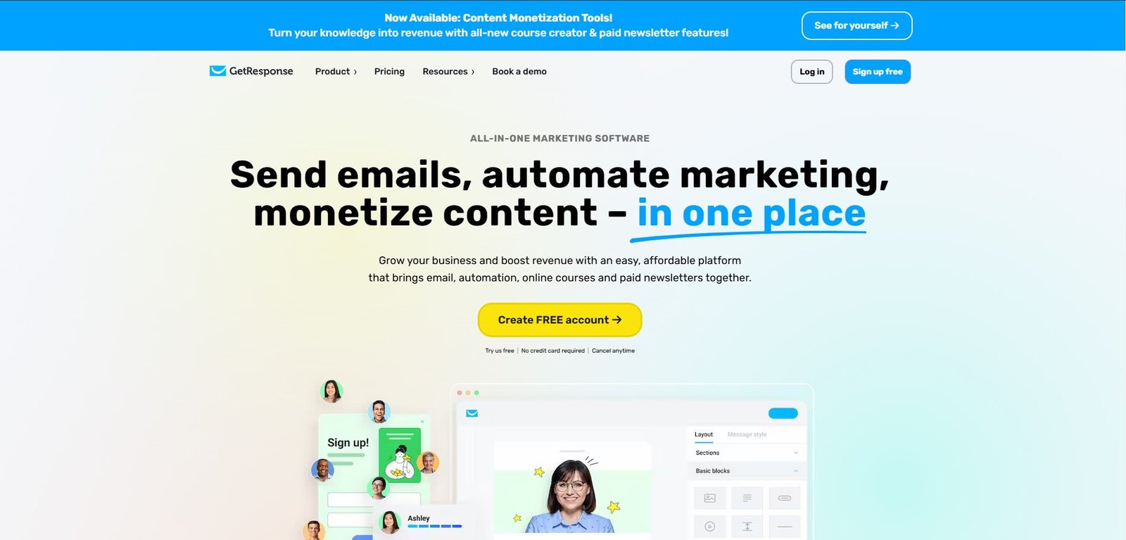 getresponse email marketing tool